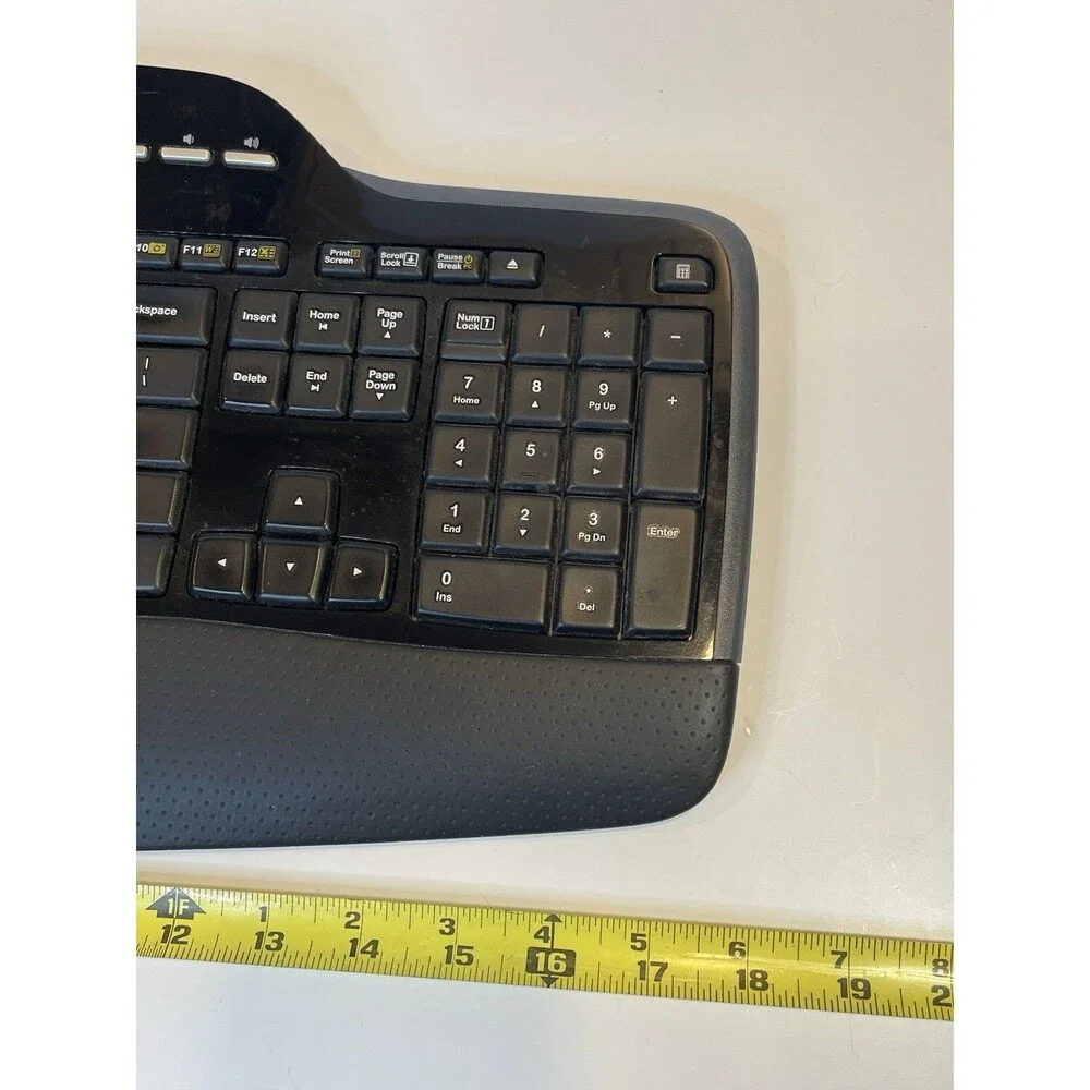 Logitech Performance MK710 Wireless Keyboard & Dongle Computer Comfort No Mouse